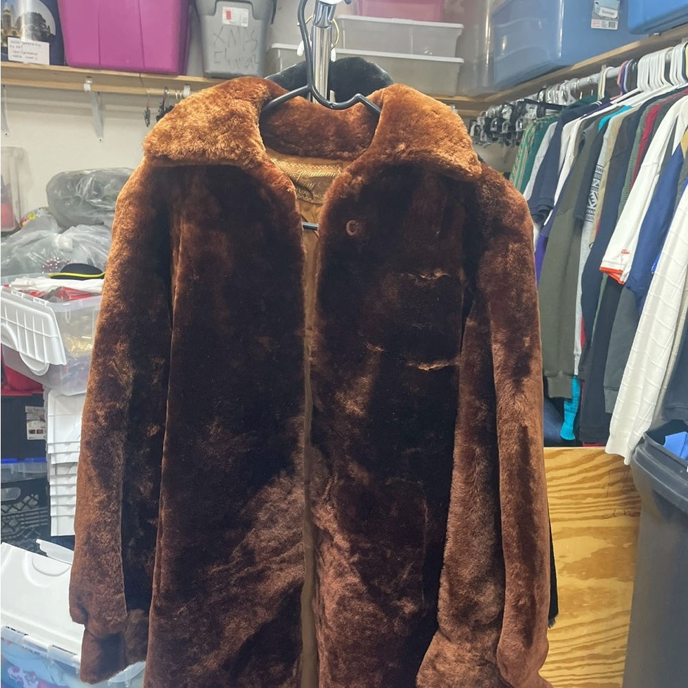Luxurious Brown Teddy Jacket